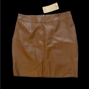 Womens Leather Skirt